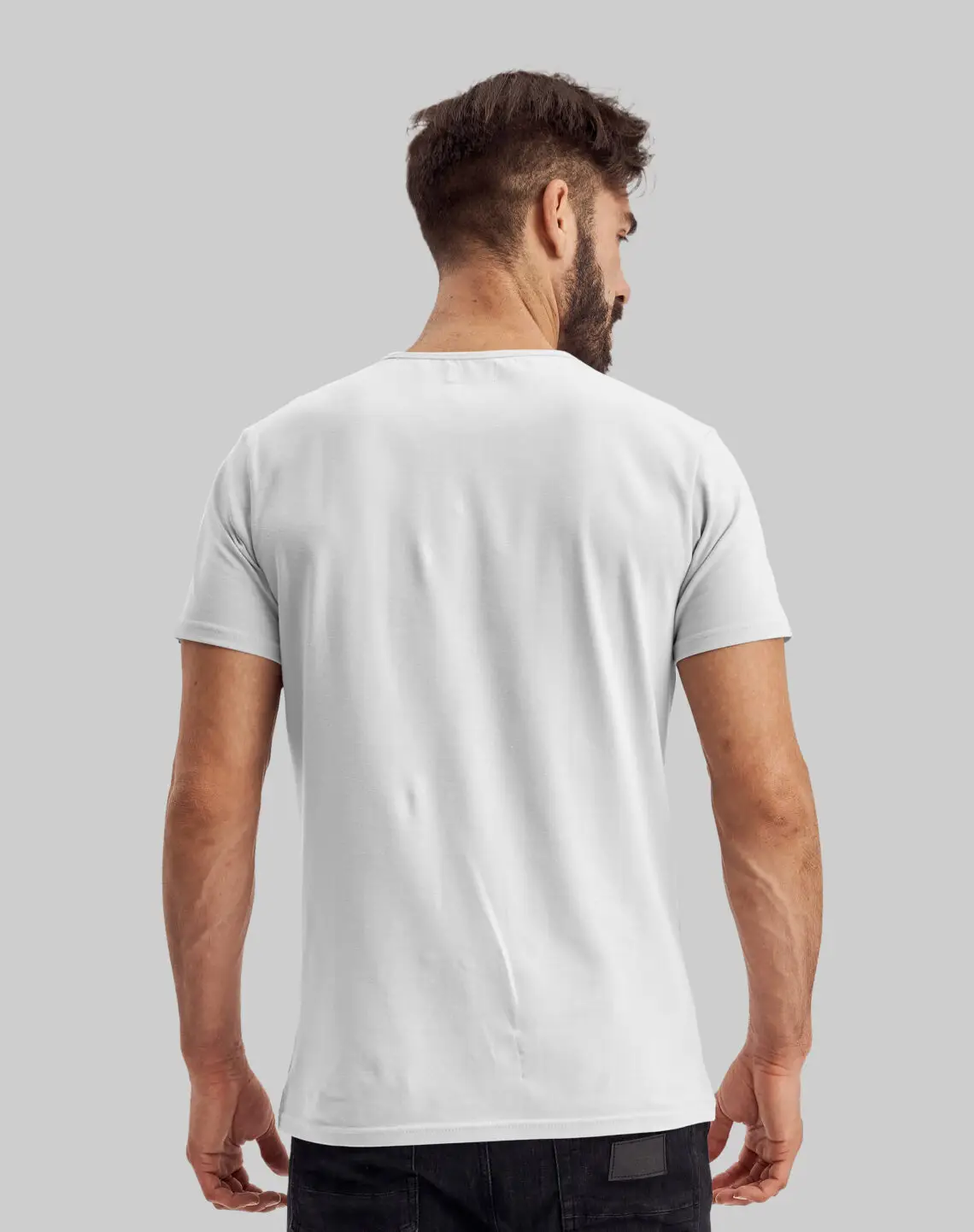 Blank Cotton T-Shirt - Image 3
