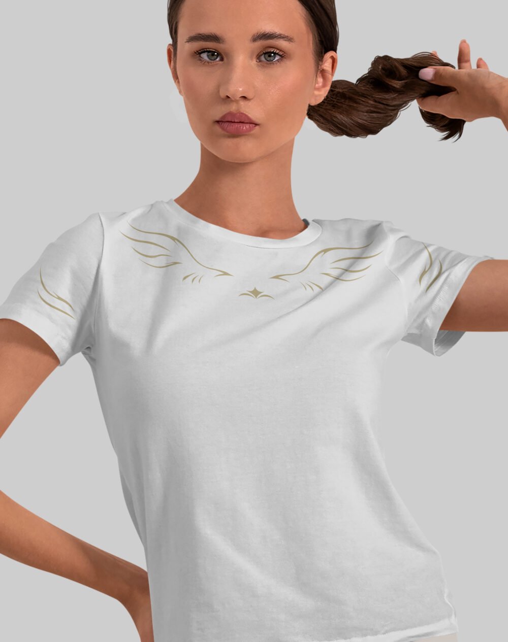 "Serenale" Cotton T-shirt - Image 2